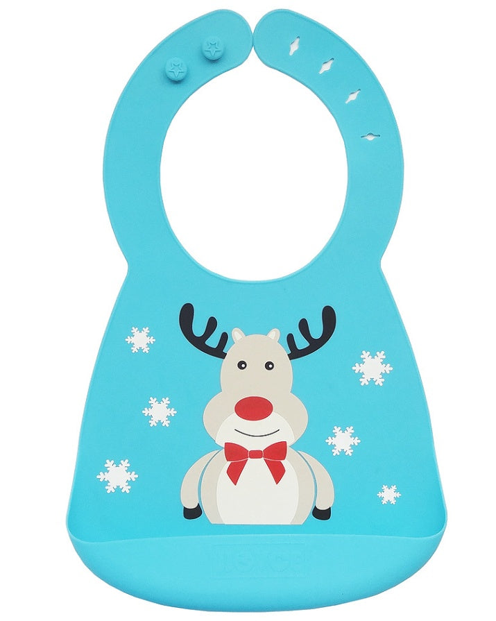 The Ultimate Baby Feeding Companion: Waterproof Silicone Feeding Bibs