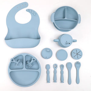 Silicone Children's Tableware Set: A Must-Have for Your Baby's Mealtime