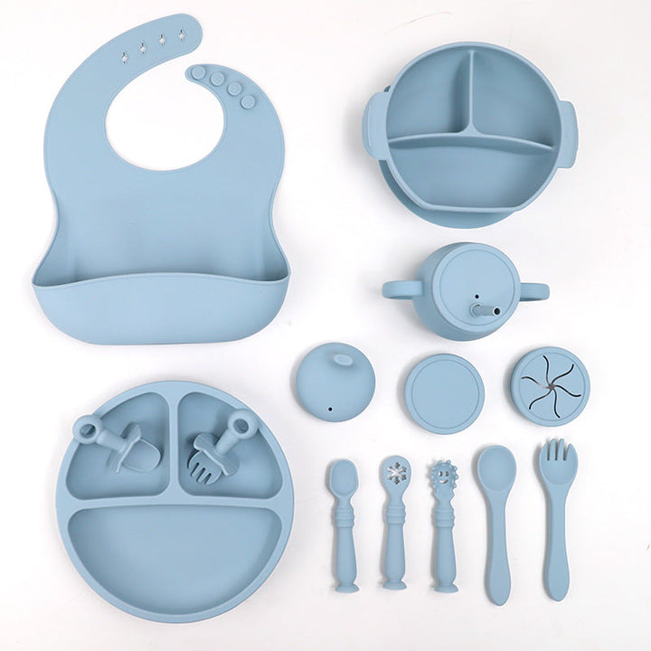 Silicone Children's Tableware Set: A Must-Have for Your Baby's Mealtime
