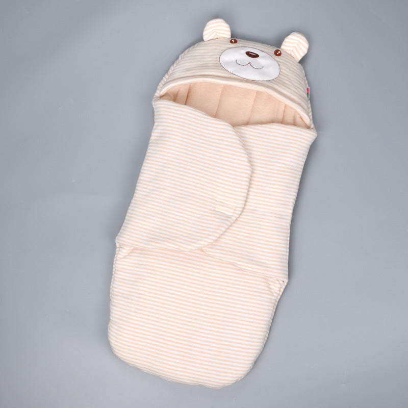 Baby Sleeping Bag Newborn Thick Swaddle Blanket
