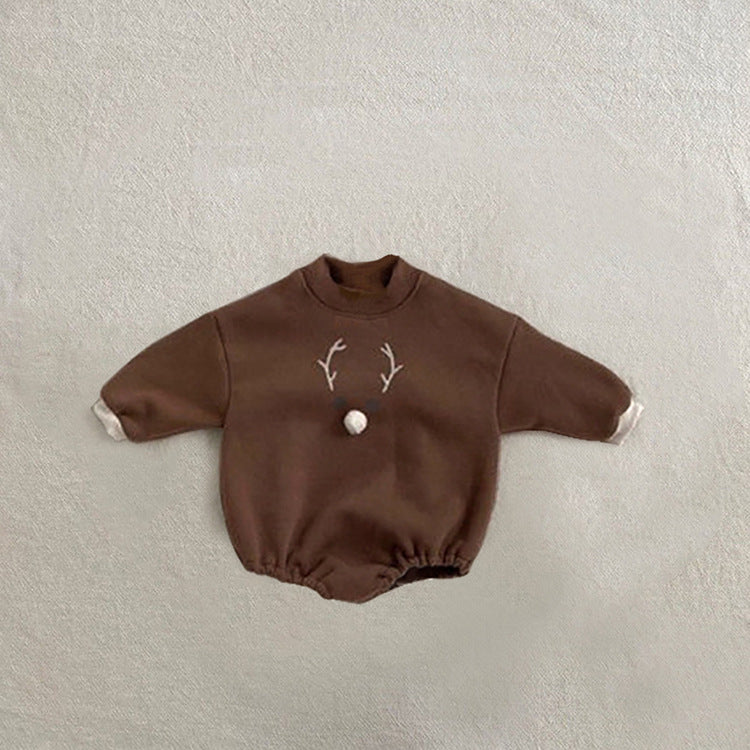 Christmas Baby Clothes Romper Autumn And Winter
