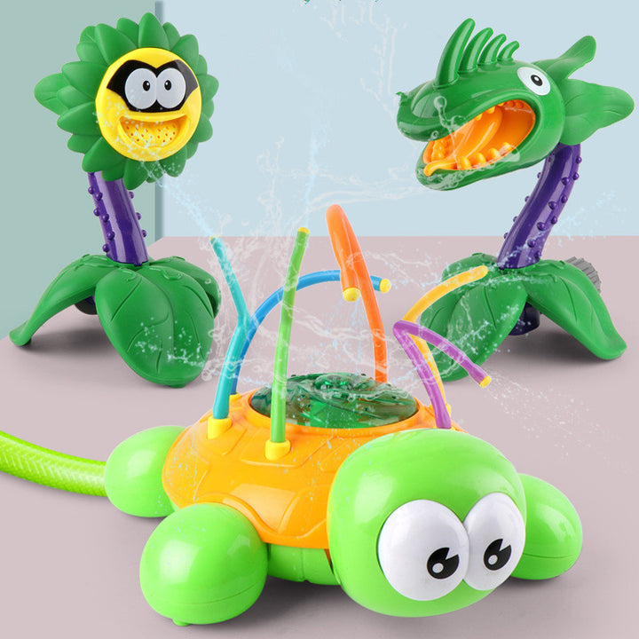 Cartoon Sprinkler Baby Girl Bathroom Playing Water Toys