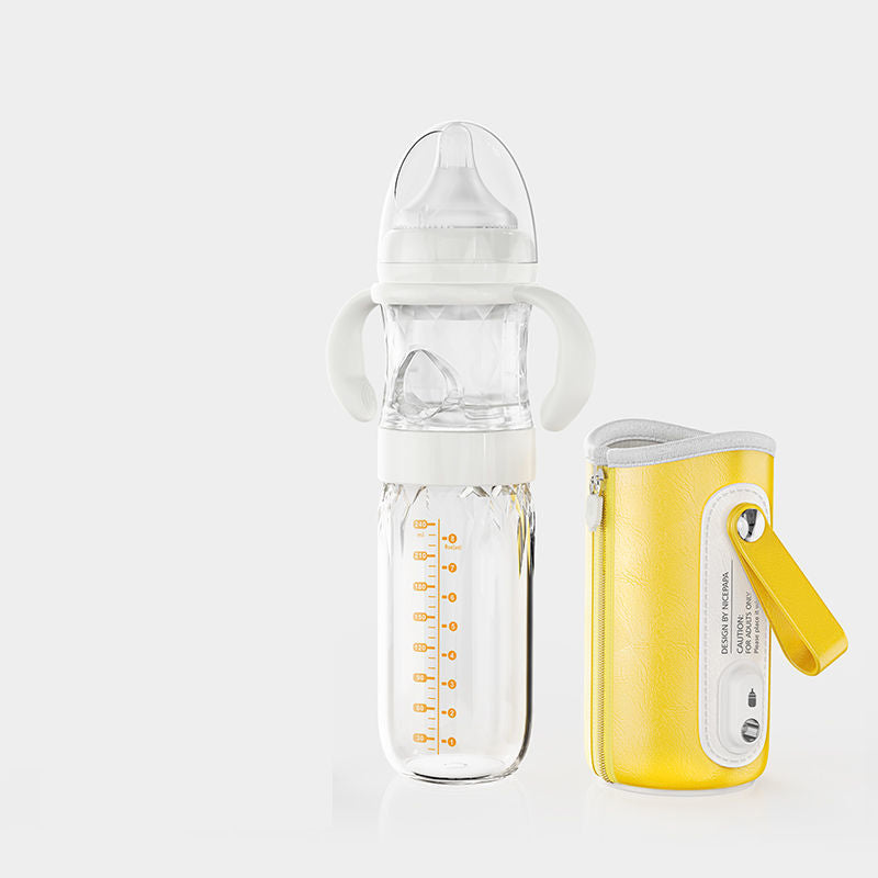 Baby Newborn Usb Heating And Thermal Insulation Bottle