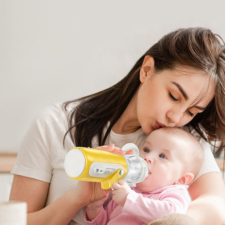 Baby Newborn Usb Heating And Thermal Insulation Bottle