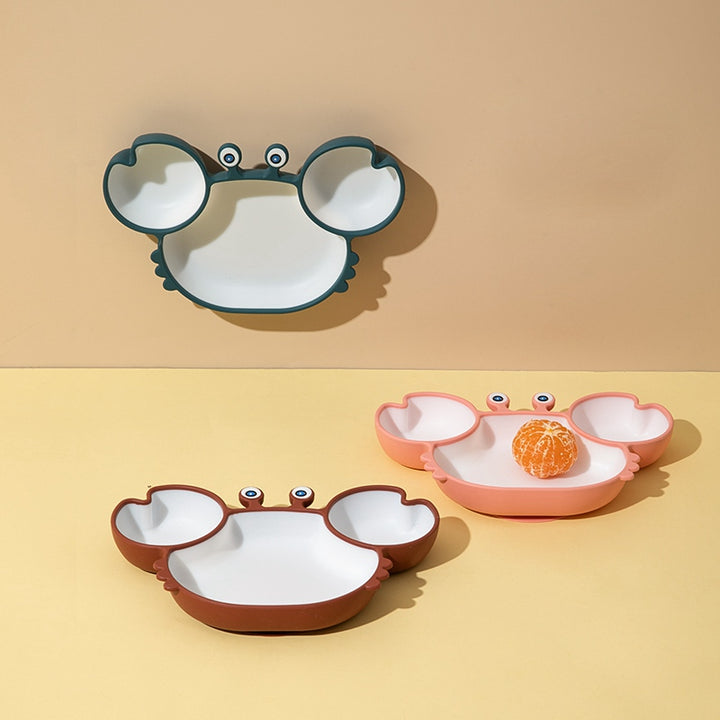 Silicone Baby Dishes for Children's Tableware Plate