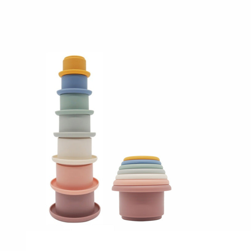 Baby Stacked Cup Stacking Interactive Jenga Toys