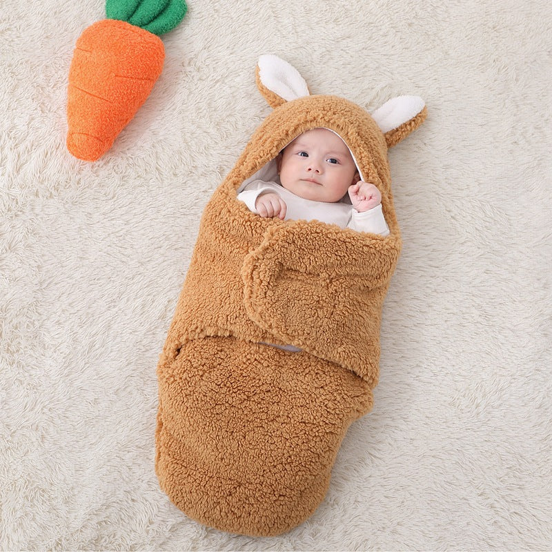 Thickened Cashmere Cartoon Baby Quilt