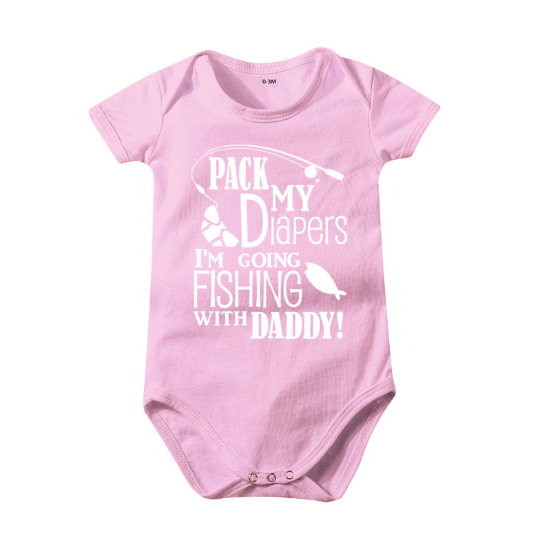 Baby Bodysuit Printed Cotton Rompers Jumpsuit