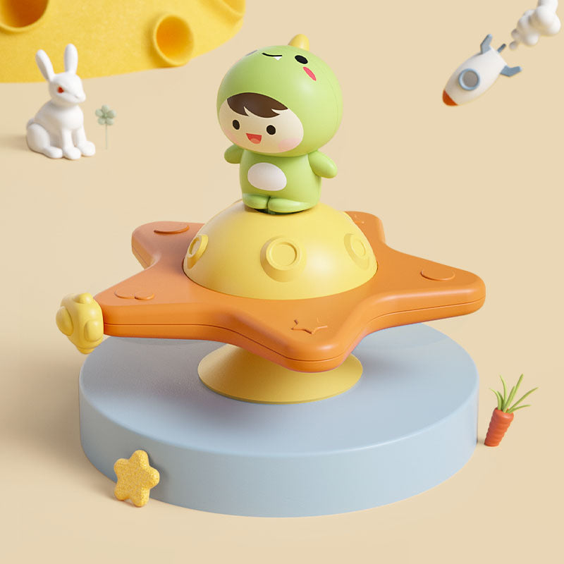 Baby Dining Table Sucker Rotary Childhood Educational Toys