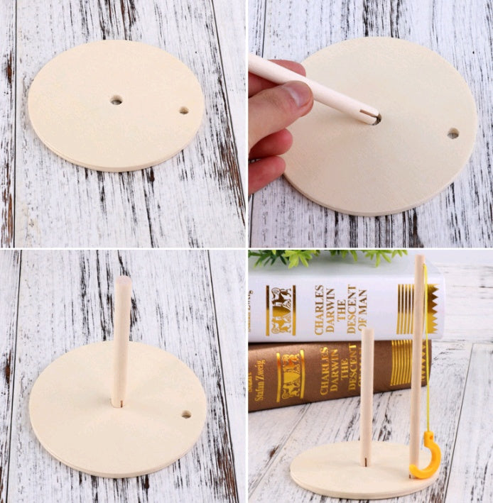Children's educational creative fishing wooden toys