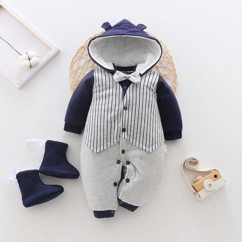 Baby onesies clothes autumn and winter thickening