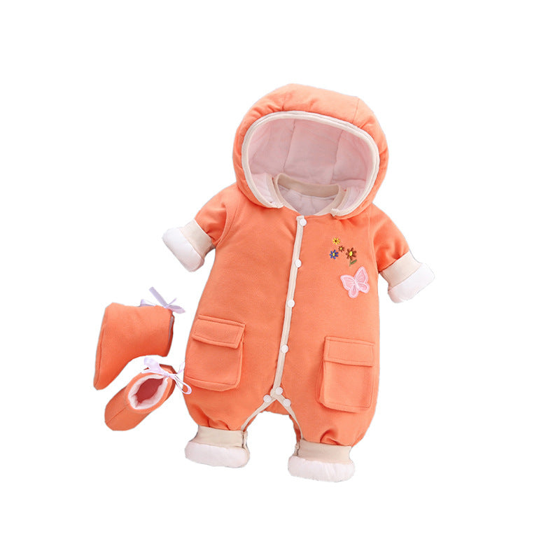 Baby onesies clothes autumn and winter thickening