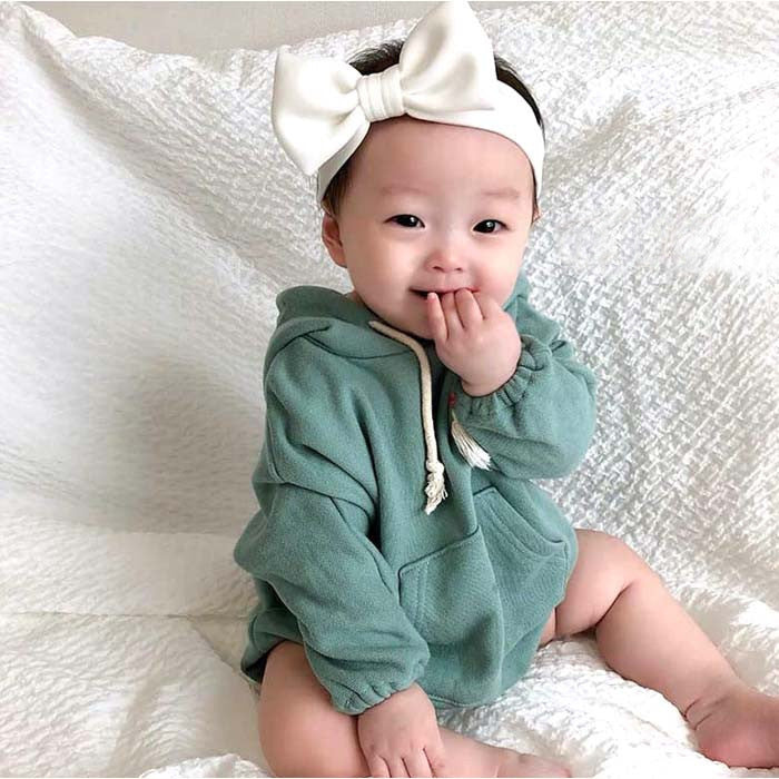 Plus Velvet Men's And Women's Baby Hooded Sweater