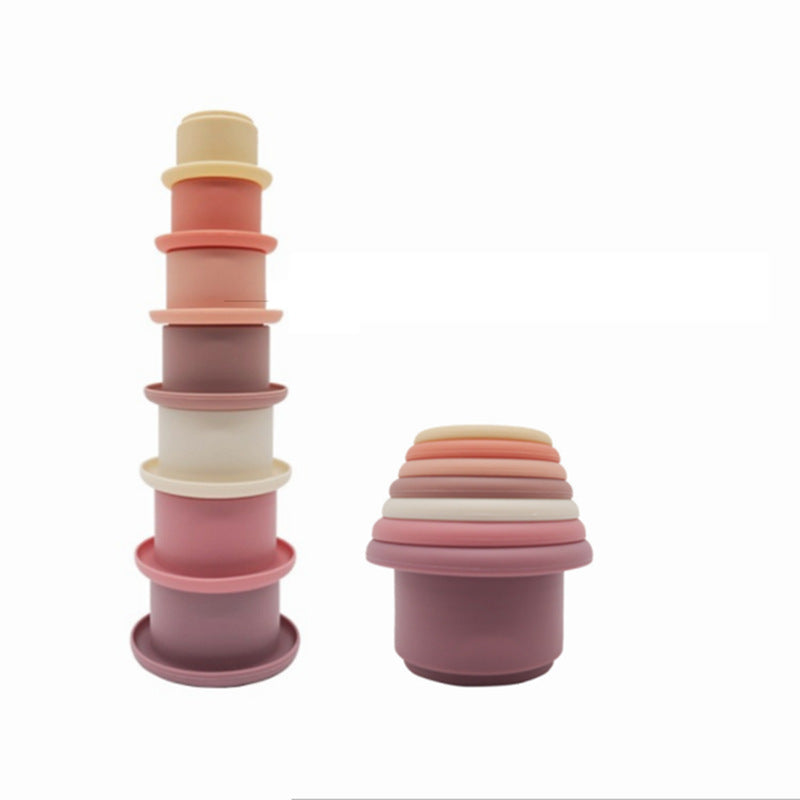Baby Stacked Cup Stacking Interactive Jenga Toys