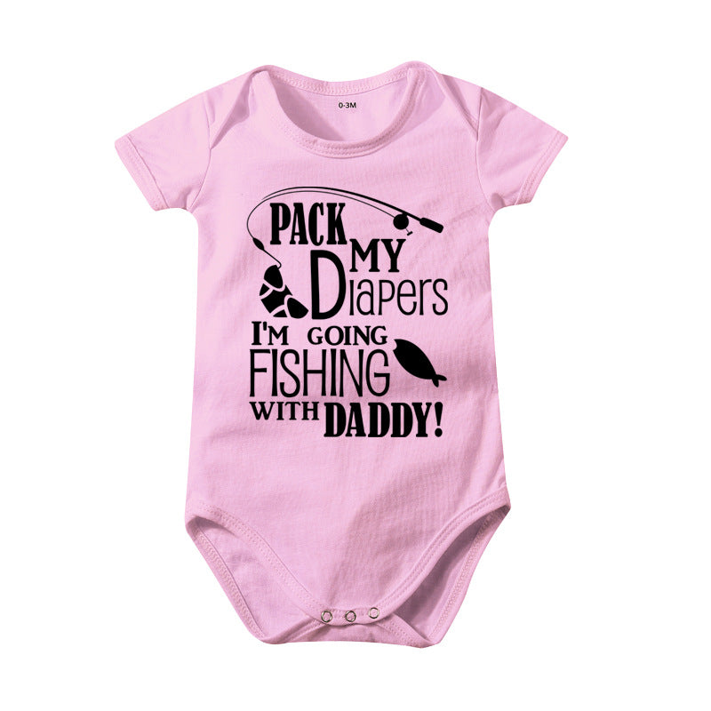 Baby Bodysuit Printed Cotton Rompers Jumpsuit