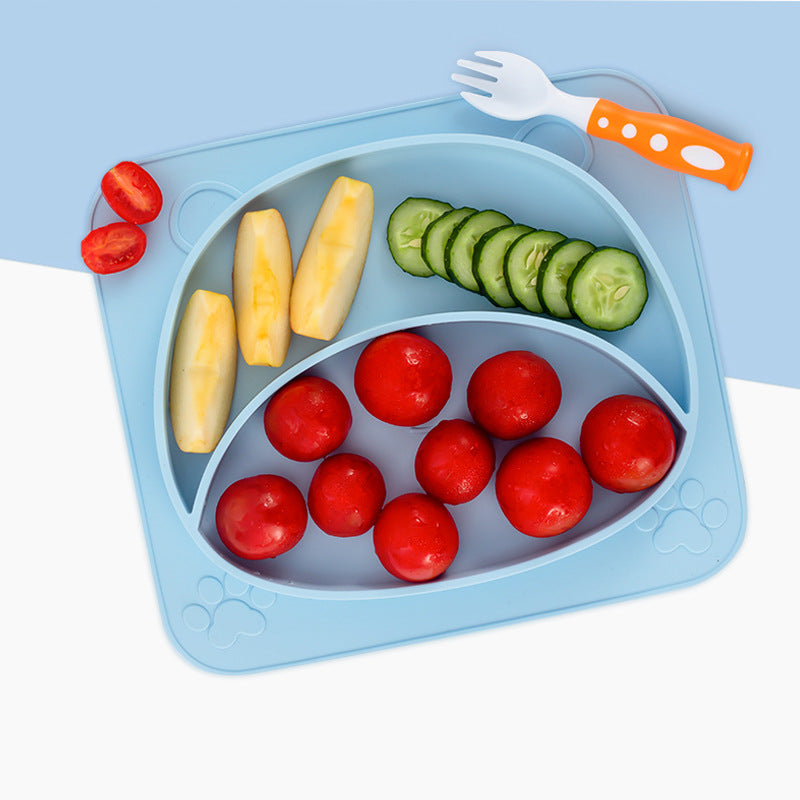 Silicone Baby Dishes for Children's Tableware Plate