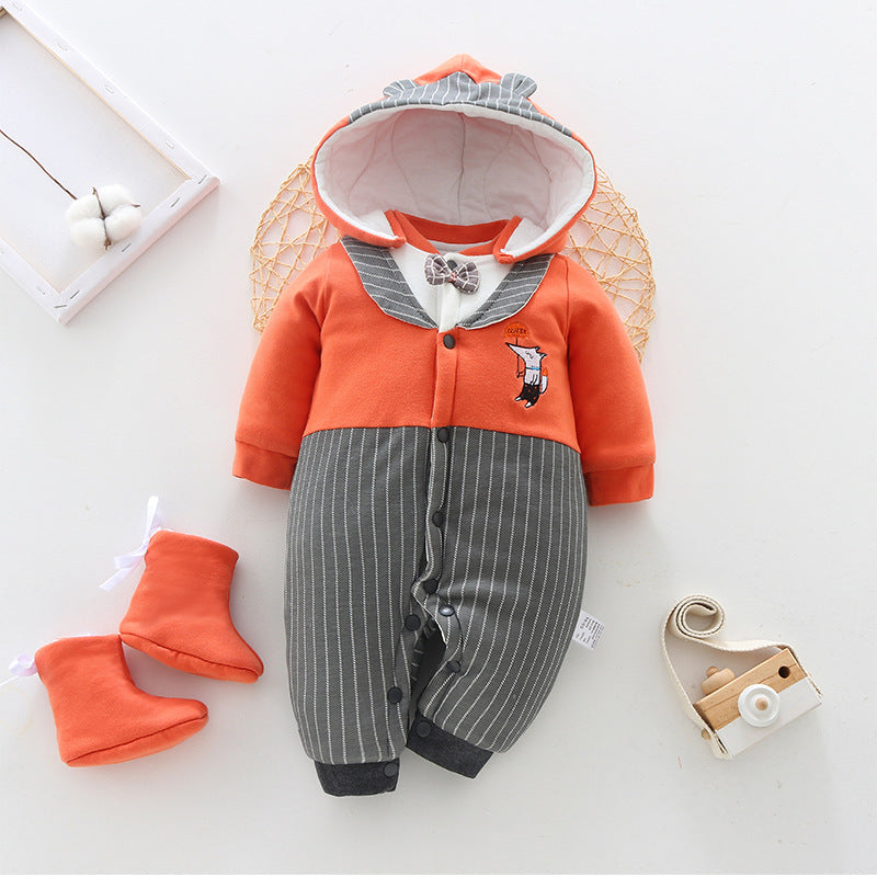 Baby onesies clothes autumn and winter thickening