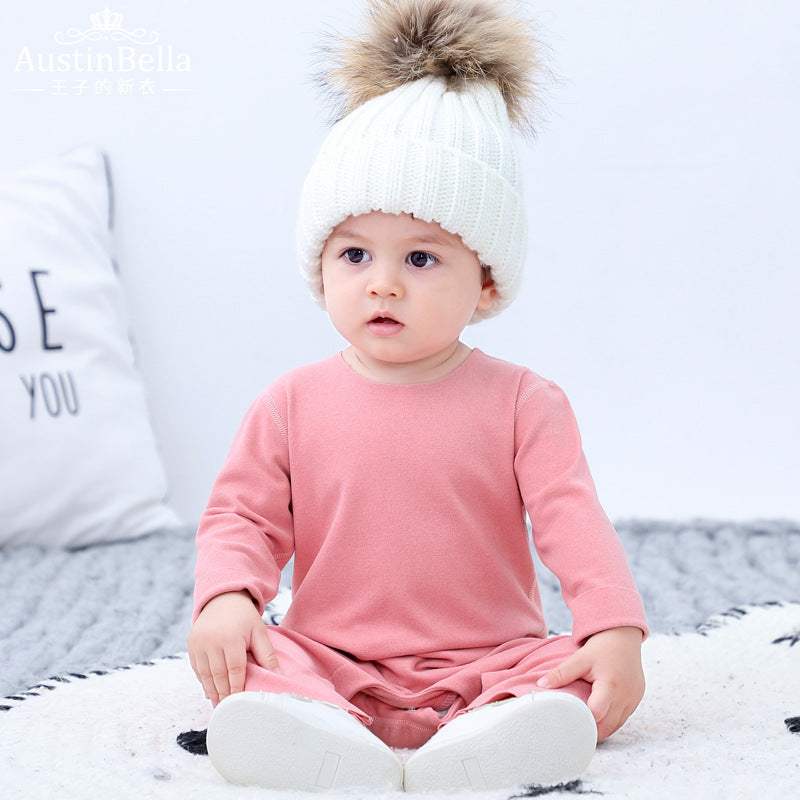 Baby pajamas climbing clothes