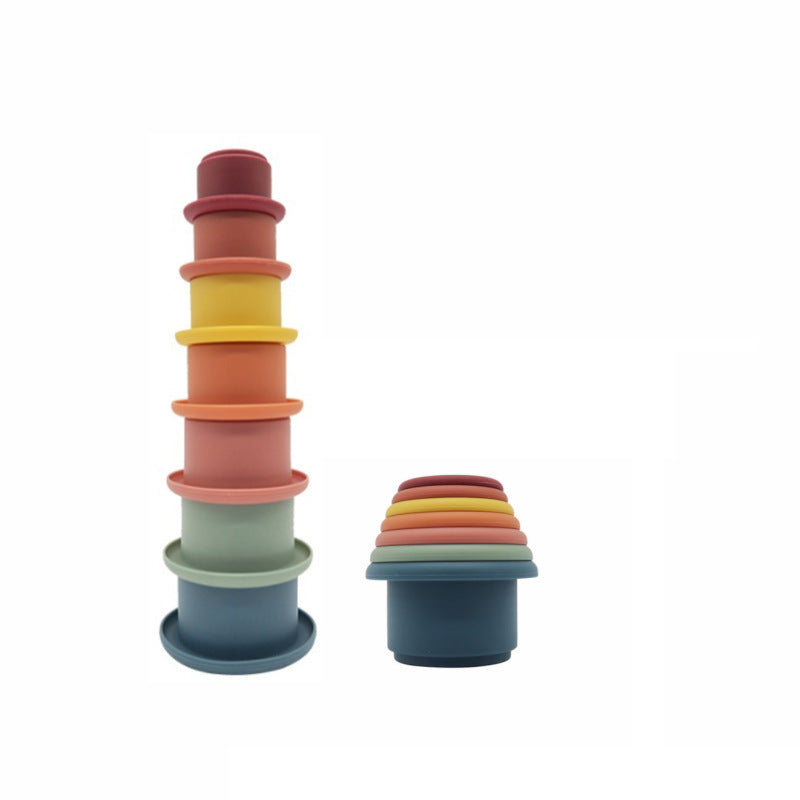 Baby Stacked Cup Stacking Interactive Jenga Toys