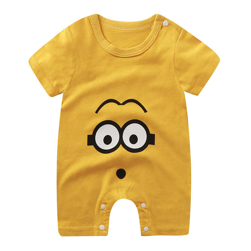 Baby Jumpsuit Cotton Short Sleeve Newborn Rompers
