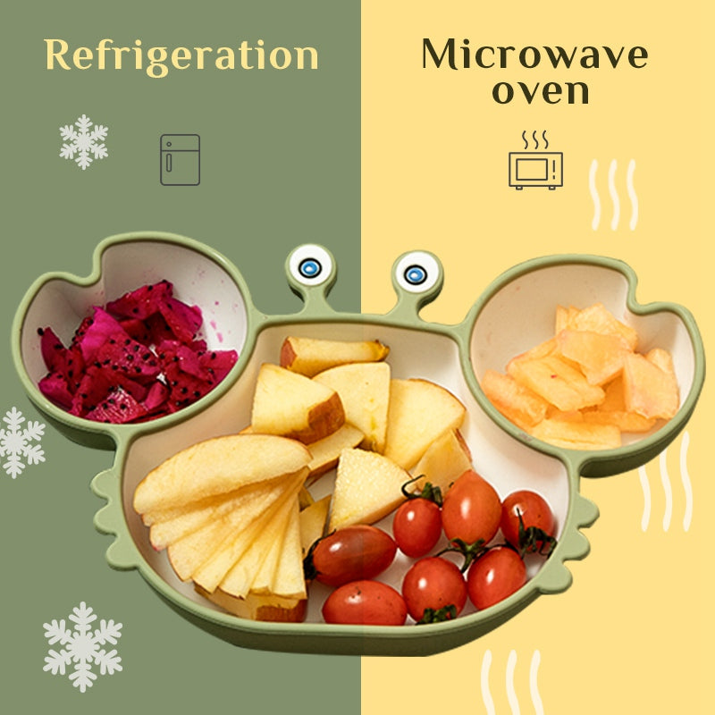 Silicone Baby Dishes for Children's Tableware Plate