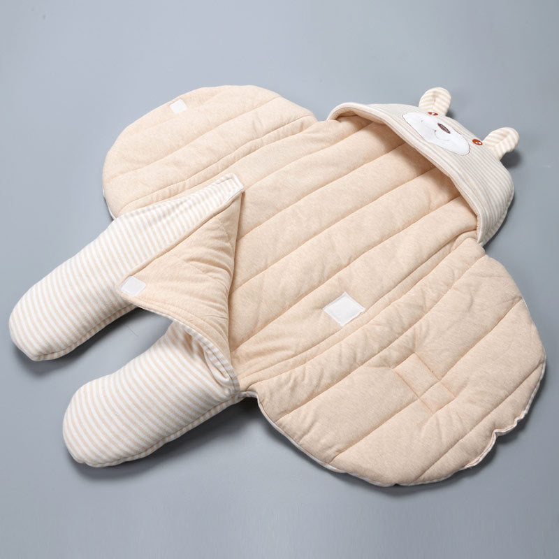 Baby Sleeping Bag Newborn Thick Swaddle Blanket