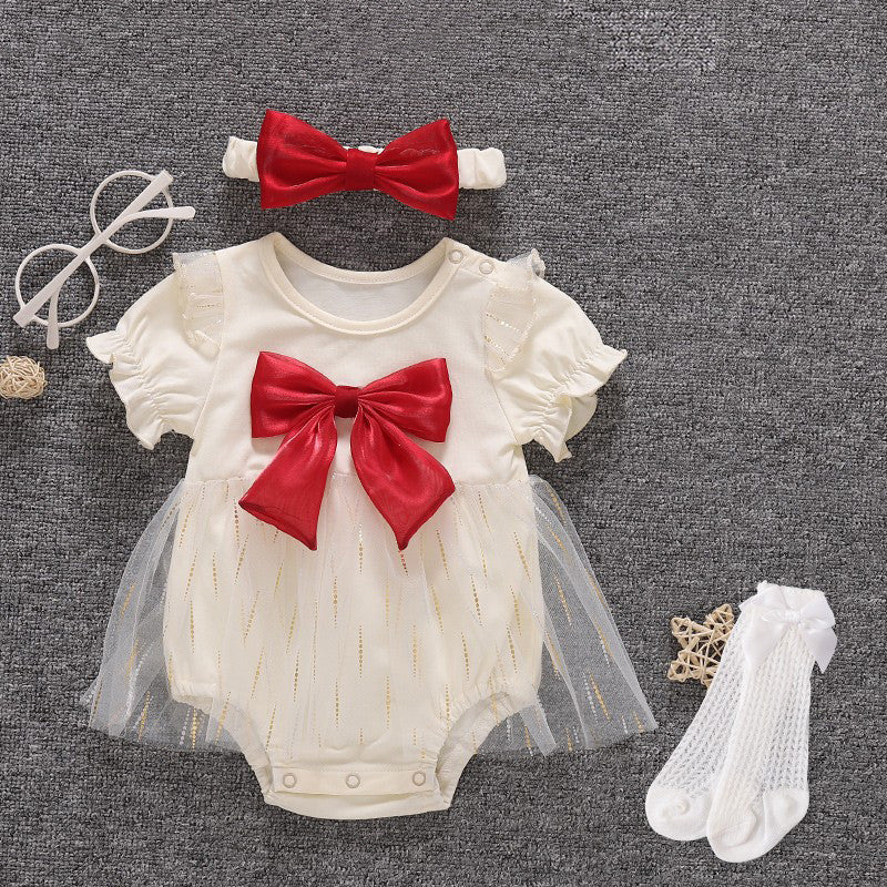 Princess Dress Romper Summer Baby Clothes