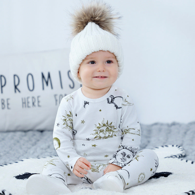 Hoodie Crawling Suit Baby Clothes