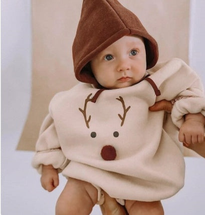Christmas Baby Clothes Romper Autumn And Winter