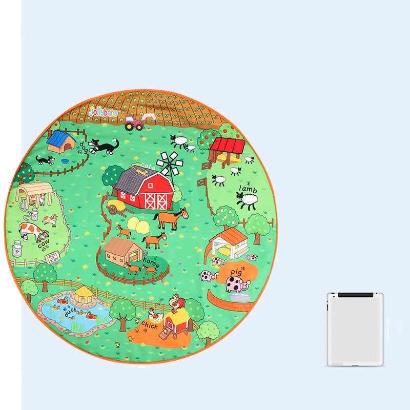 Baby Play Blanket Early Education Animal Toys