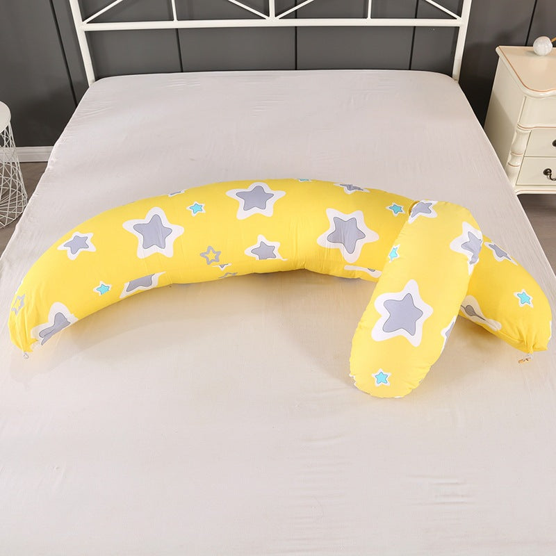 Moon Shape Multifunctional Baby Breastfeeding Pillow