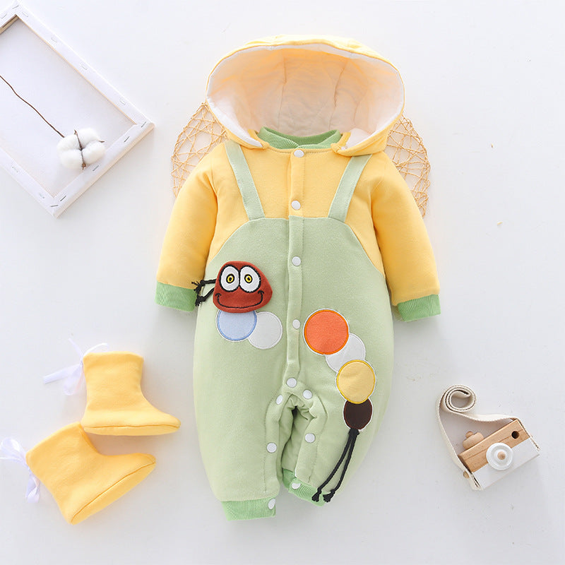 Baby onesies clothes autumn and winter thickening