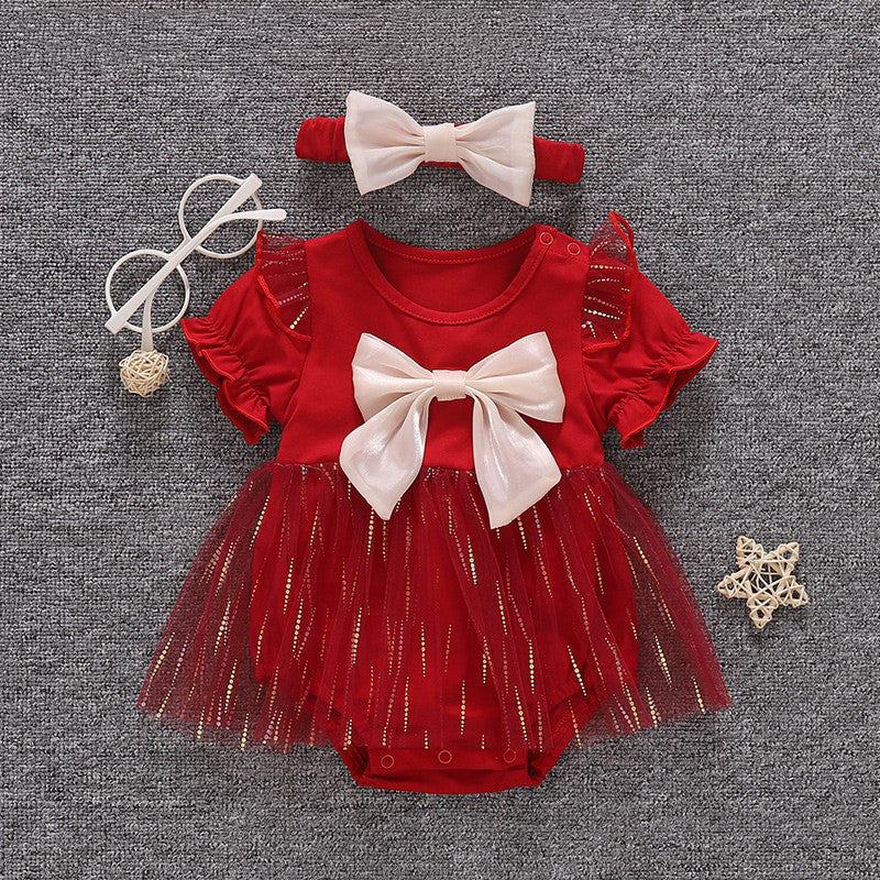 Princess Dress Romper Summer Baby Clothes