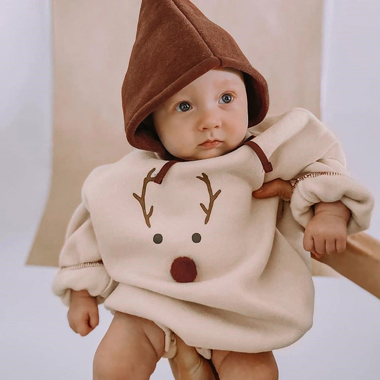 Christmas Baby Clothes Romper Autumn And Winter