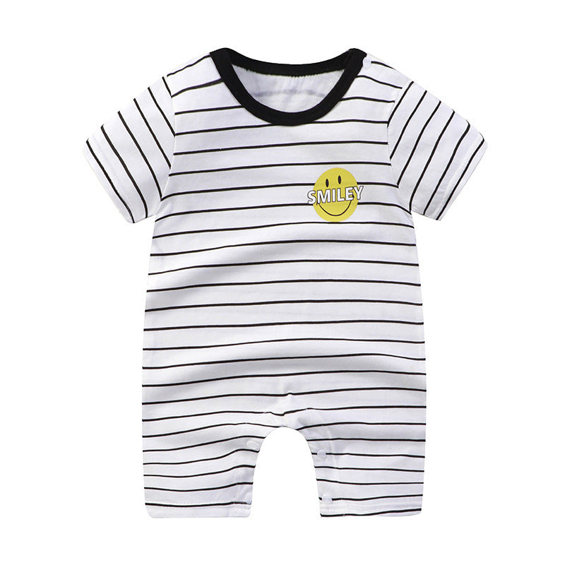 Baby Jumpsuit Cotton Short Sleeve Newborn Rompers