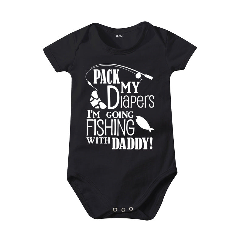 Baby Bodysuit Printed Cotton Rompers Jumpsuit