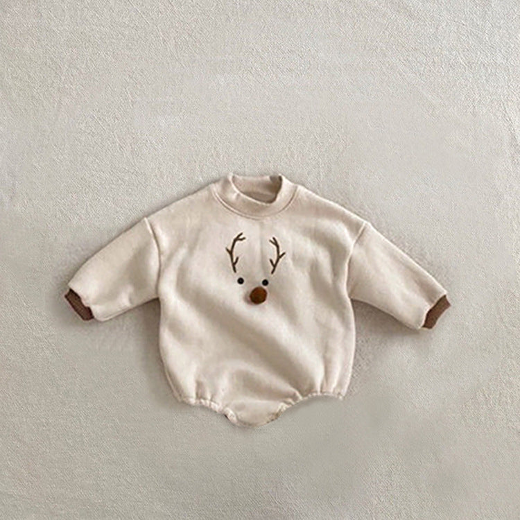 Christmas Baby Clothes Romper Autumn And Winter