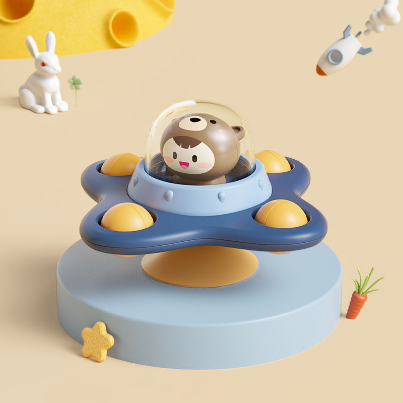 Baby Dining Table Sucker Rotary Childhood Educational Toys