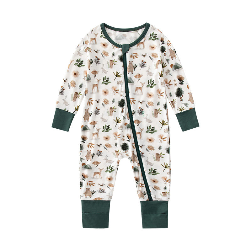 Baby Spring Bamboo Fiber Clothes