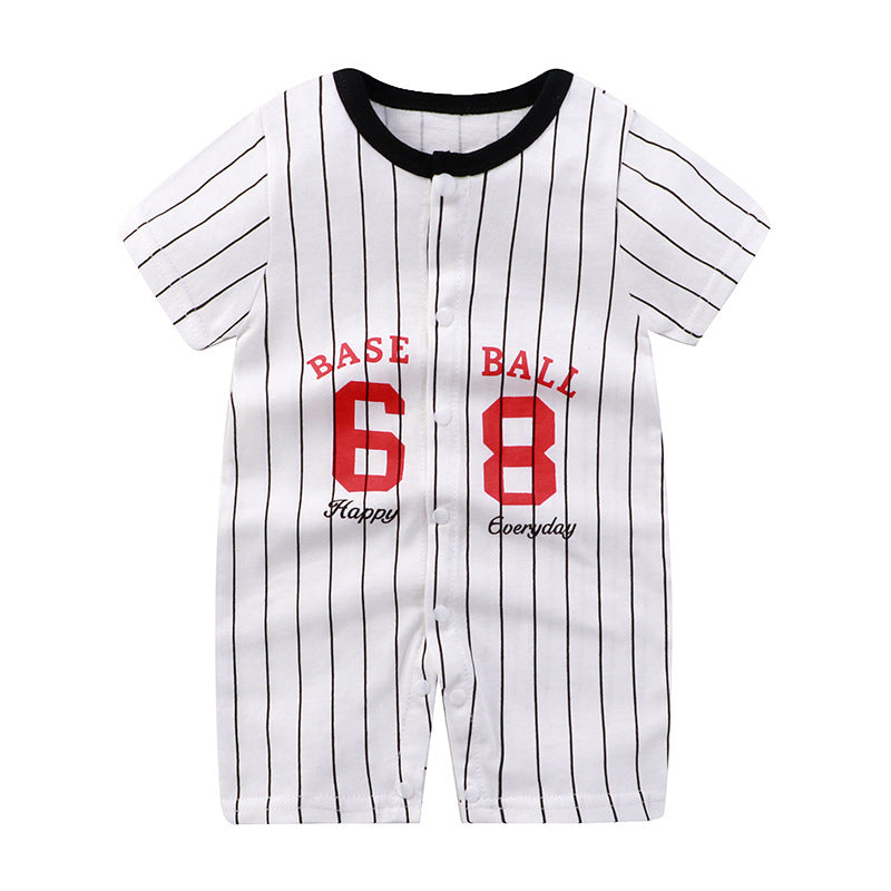 Baby Jumpsuit Cotton Short Sleeve Newborn Rompers