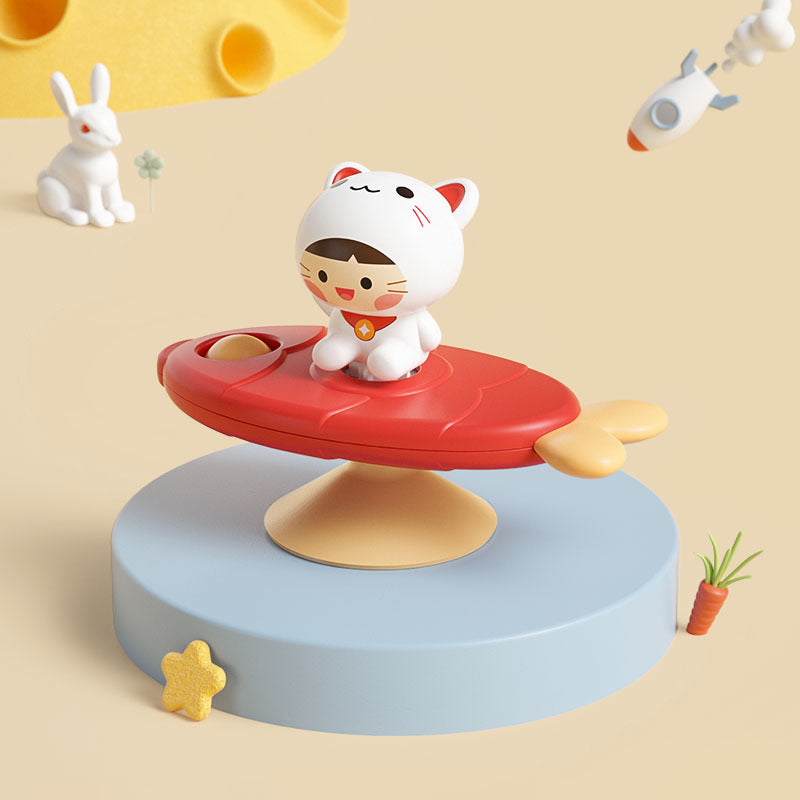 Baby Dining Table Sucker Rotary Childhood Educational Toys