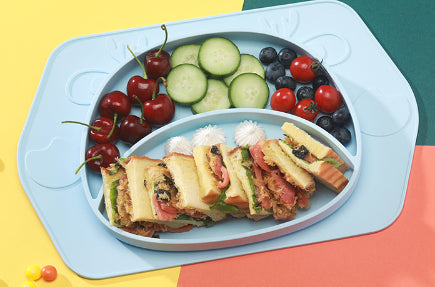 Silicone Baby Dishes for Children's Tableware Plate