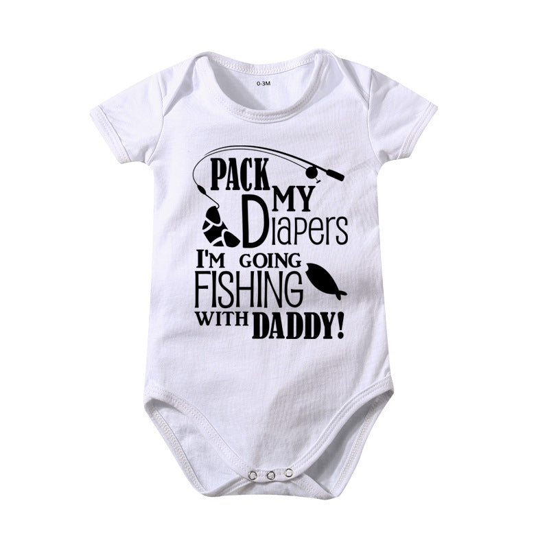 Baby Bodysuit Printed Cotton Rompers Jumpsuit