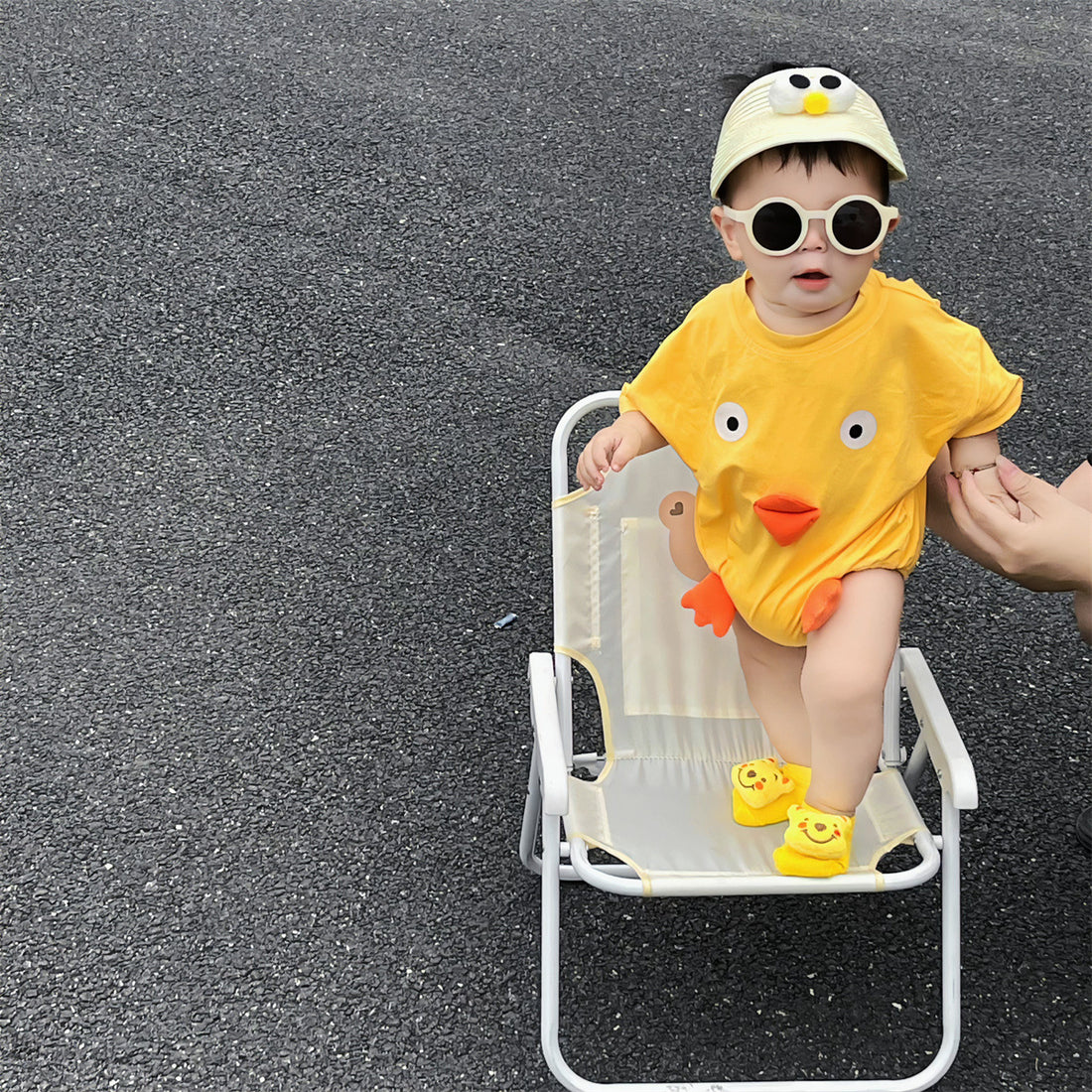 Triangle Rompers Baby Girl Rompers Jumpsuit