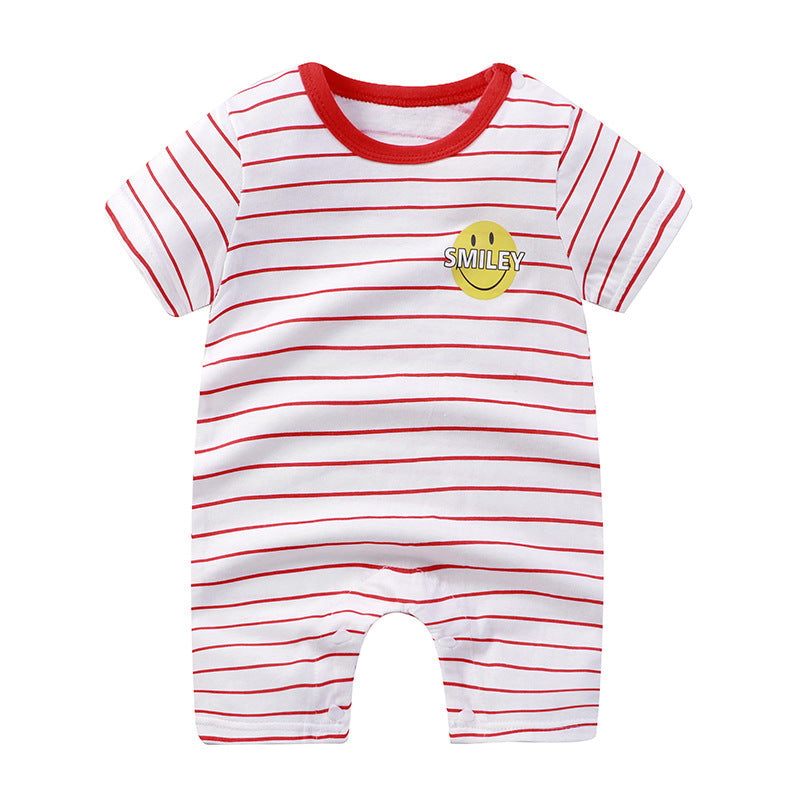 Baby Jumpsuit Cotton Short Sleeve Newborn Rompers