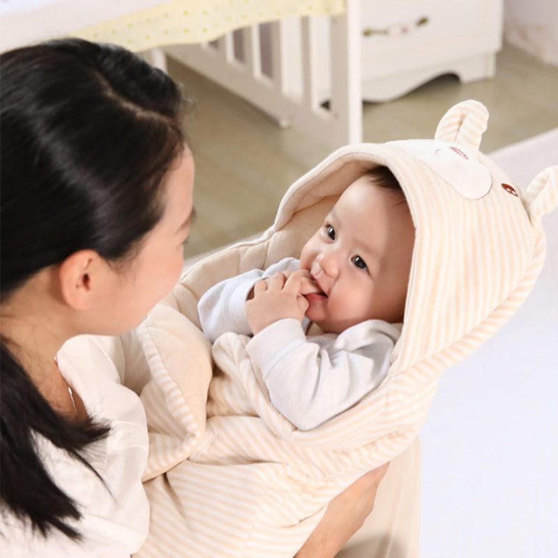 Baby Sleeping Bag Newborn Thick Swaddle Blanket