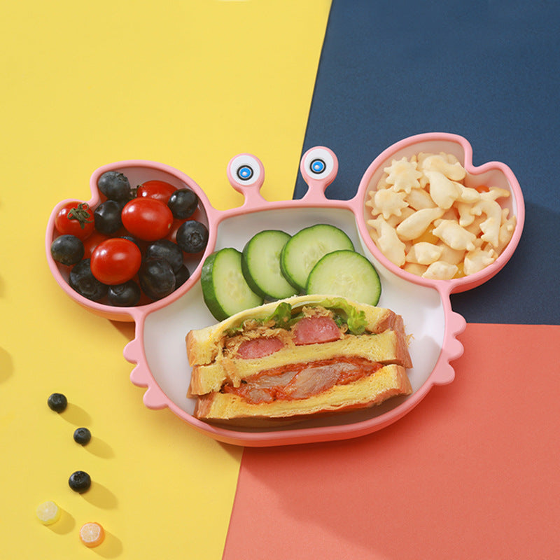 Silicone Baby Dishes for Children's Tableware Plate