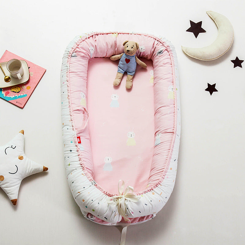 Cotton Bionic Coaxing Sleep Baby Isolation Crib