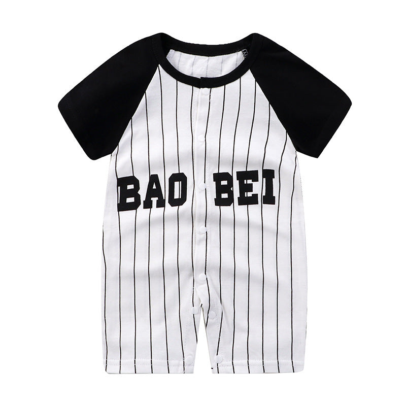 Baby Jumpsuit Cotton Short Sleeve Newborn Rompers