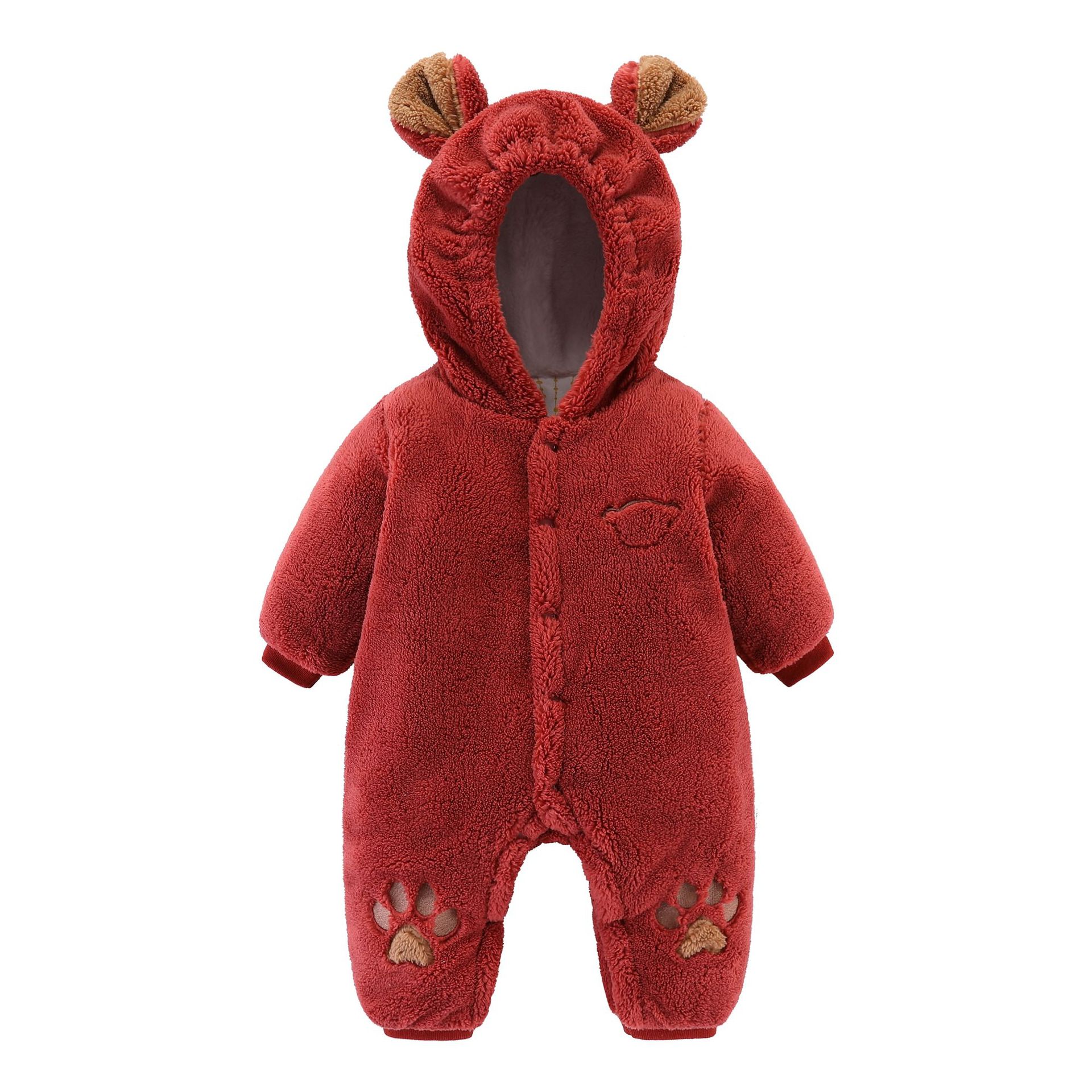 Newborn Baby Onesies Romper Baby Quilted Clothes